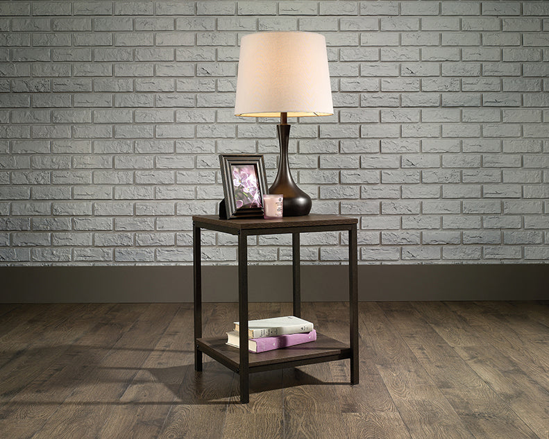 North Avenue Side Table Smoked Oak Finish