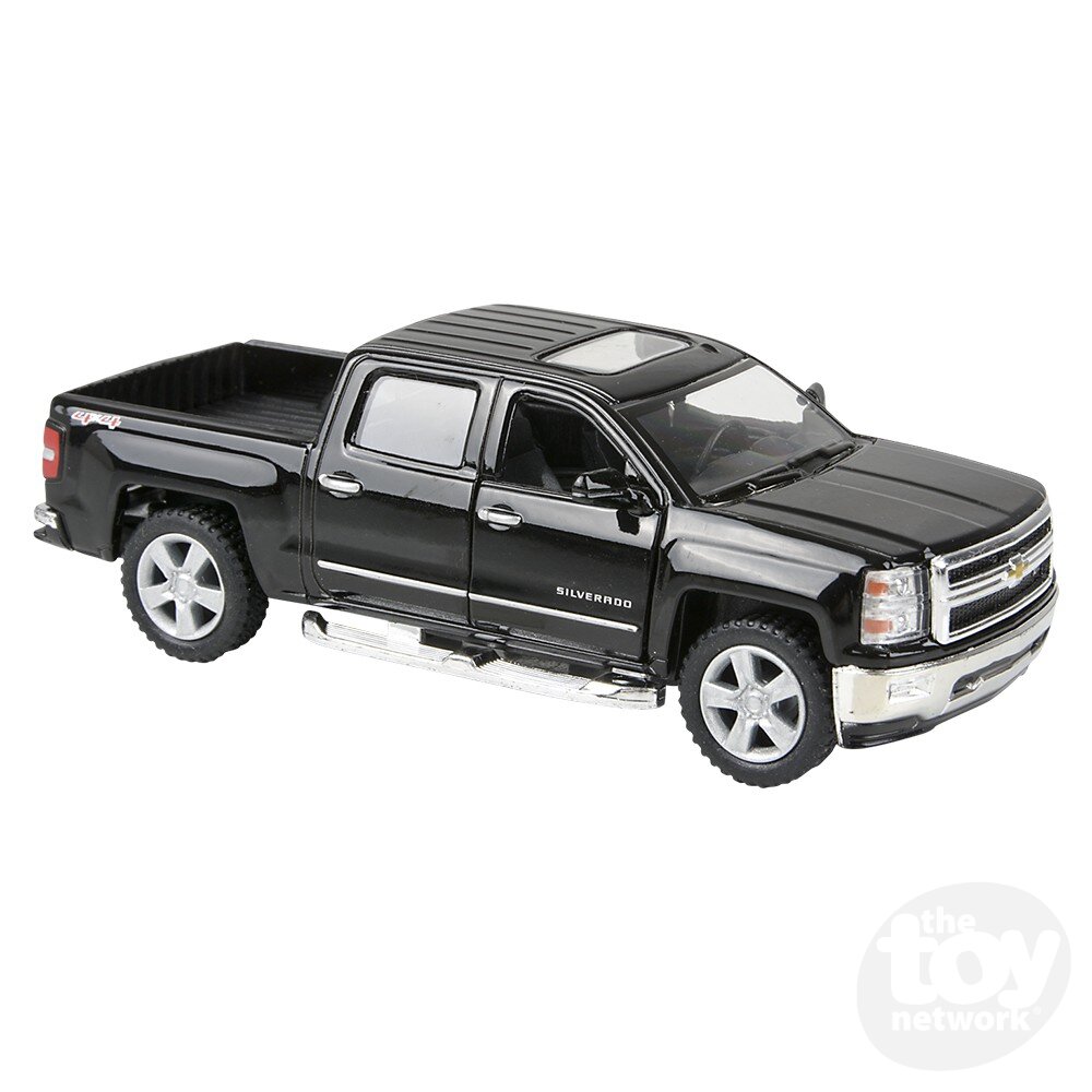 Diecast Pullback - Chevy Silverado Pickup - 2014 - 5" - Sold Individually