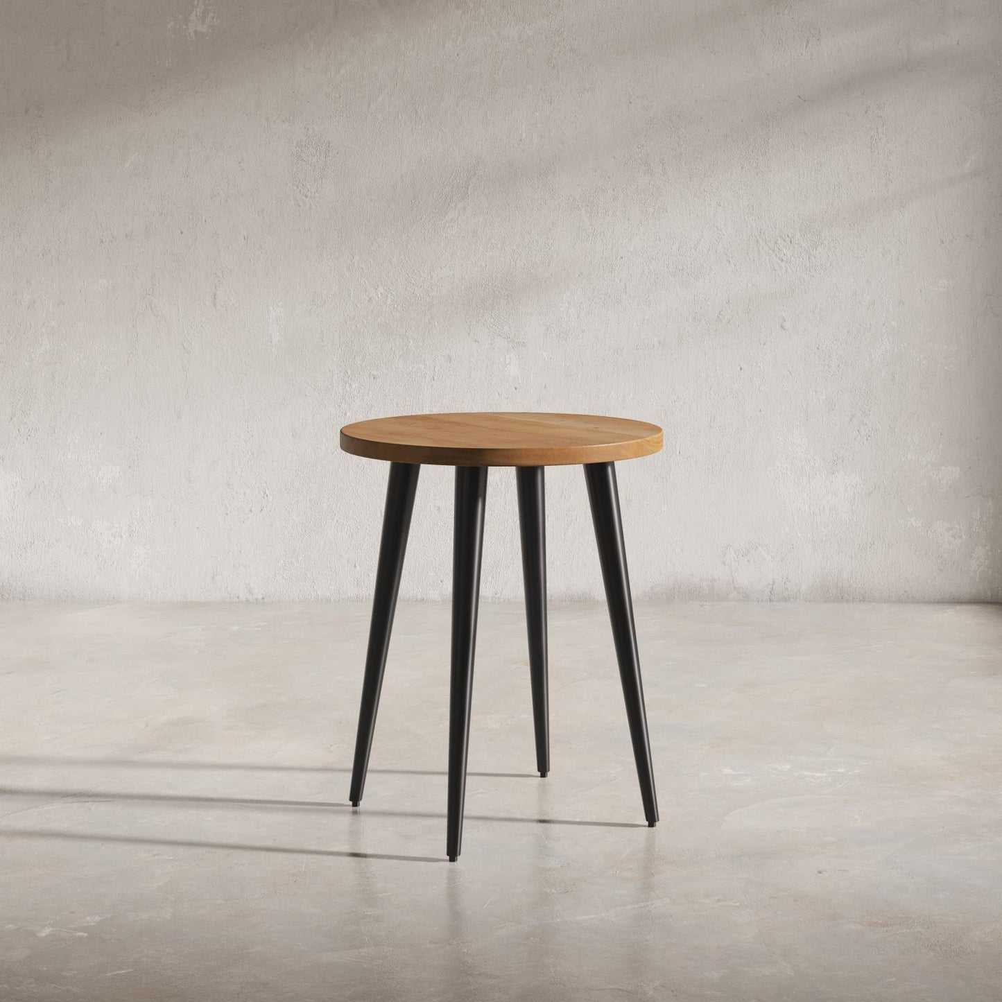 Prelude End Table Round Suede