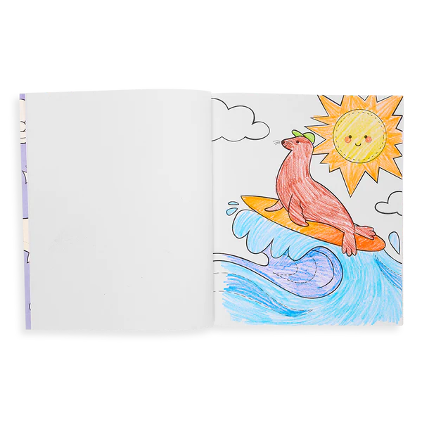 Coloring Book Outrageous Ocean