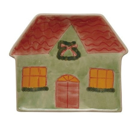 Dish - Stoneware - Iconic Christmas Shaped - Approximately 4" Long