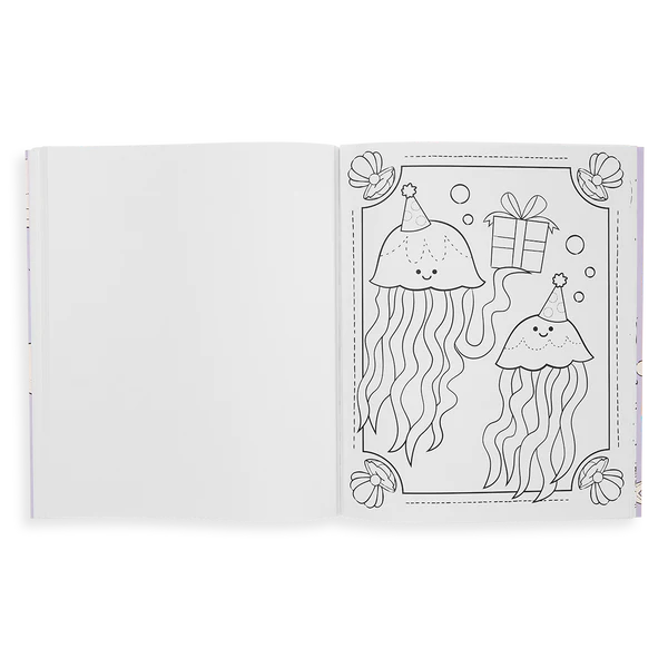 Coloring Book Outrageous Ocean