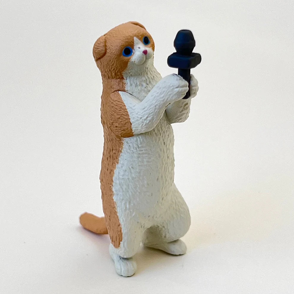 Gashapon Capsule Teen & Up Cat Film Crew (Sold As An Individual Capsule)