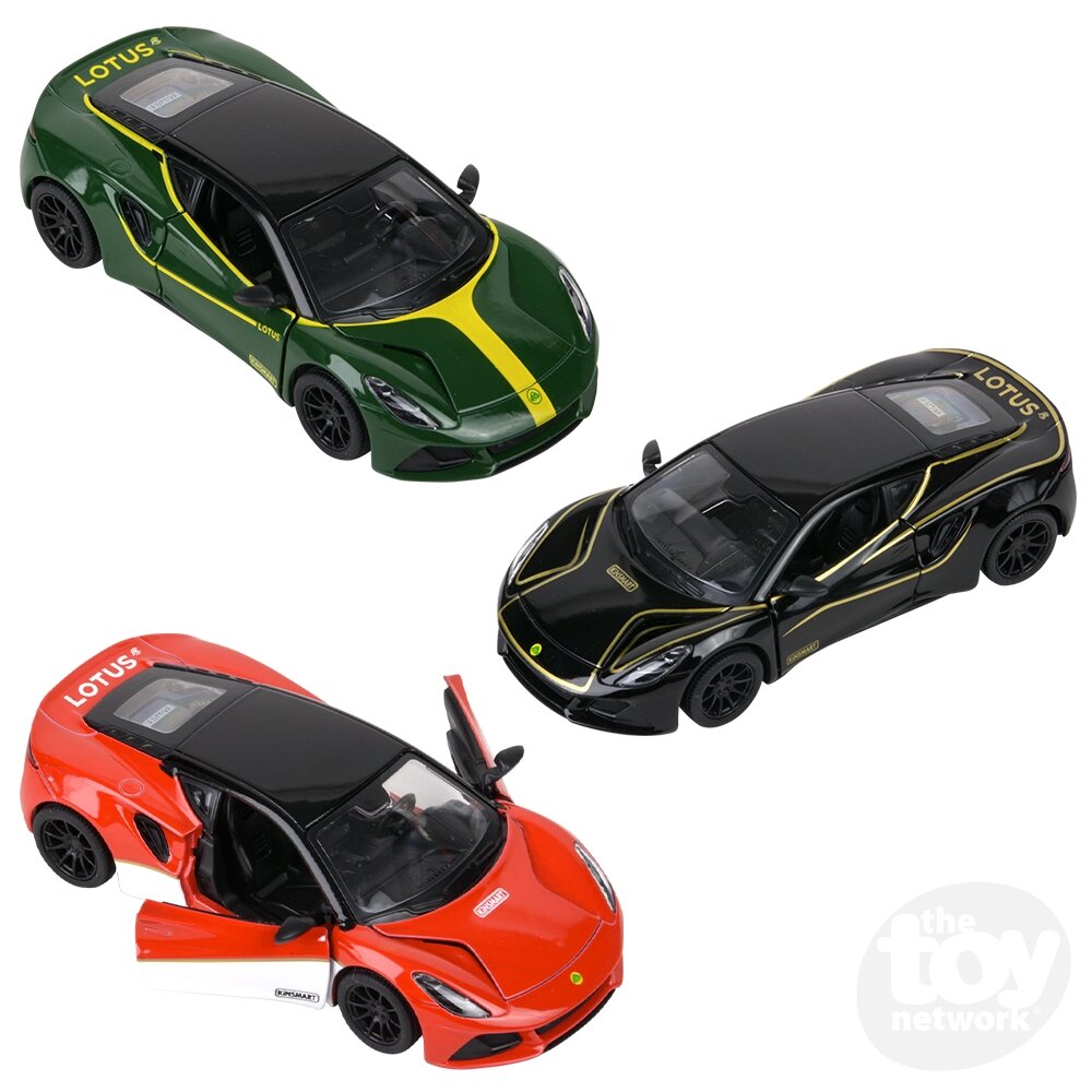 Diecast Pullback - Lotus - Empira Heritage - 5" - Sold Individually
