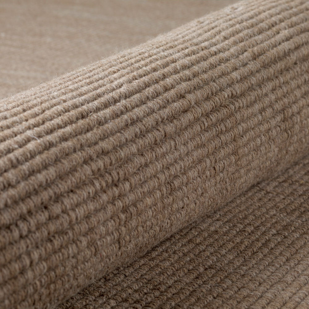 Monaco Boucle Wool Rug Mocha 5' X 7'6"