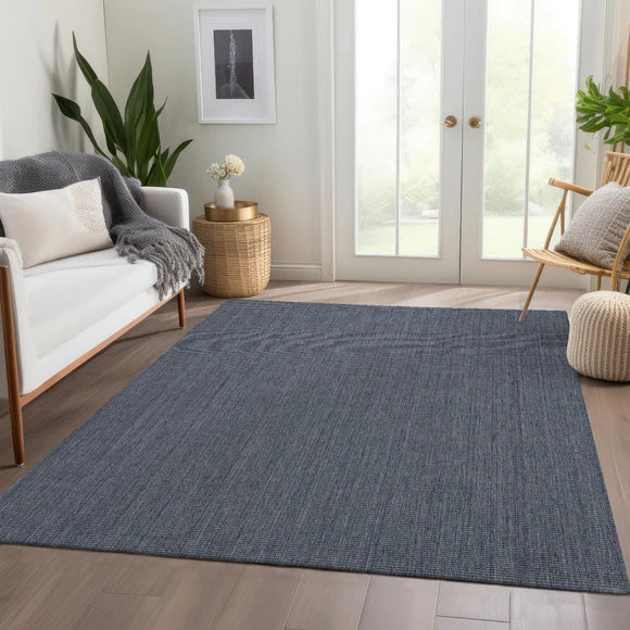 Chambal Boucle Rug Denim 5' x 7'6"