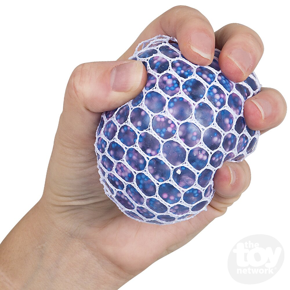 Squeezy Bead Mesh Ball 2.75" (Sold Individually)