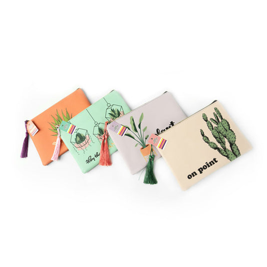 Olivia Moss - Plant Perfection Cosmetic Bag - Assorted Styles (Sold Individually)