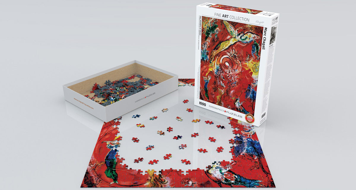 Eurographics Puzzle 1000 Piece - Chagall - Triumph Of Music
