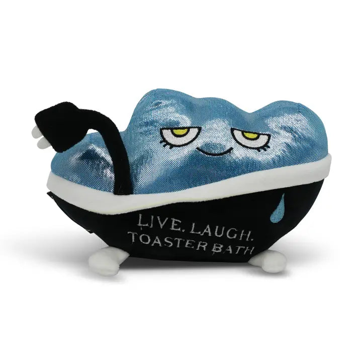 Bath Plush - Live, Laugh, Toaster Bath