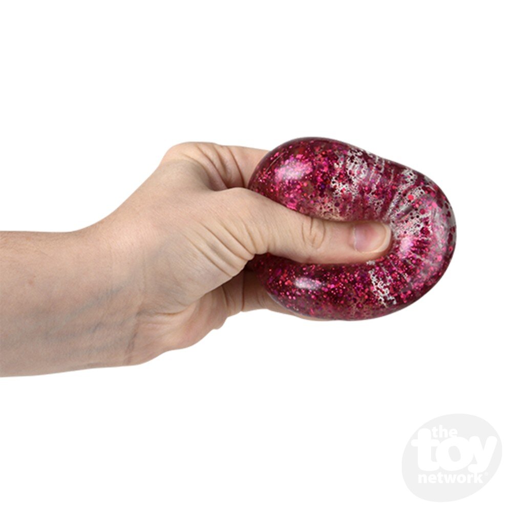 Squeezy Sparkle Sugar  Mini Heart 2.5" (Sold Individually)