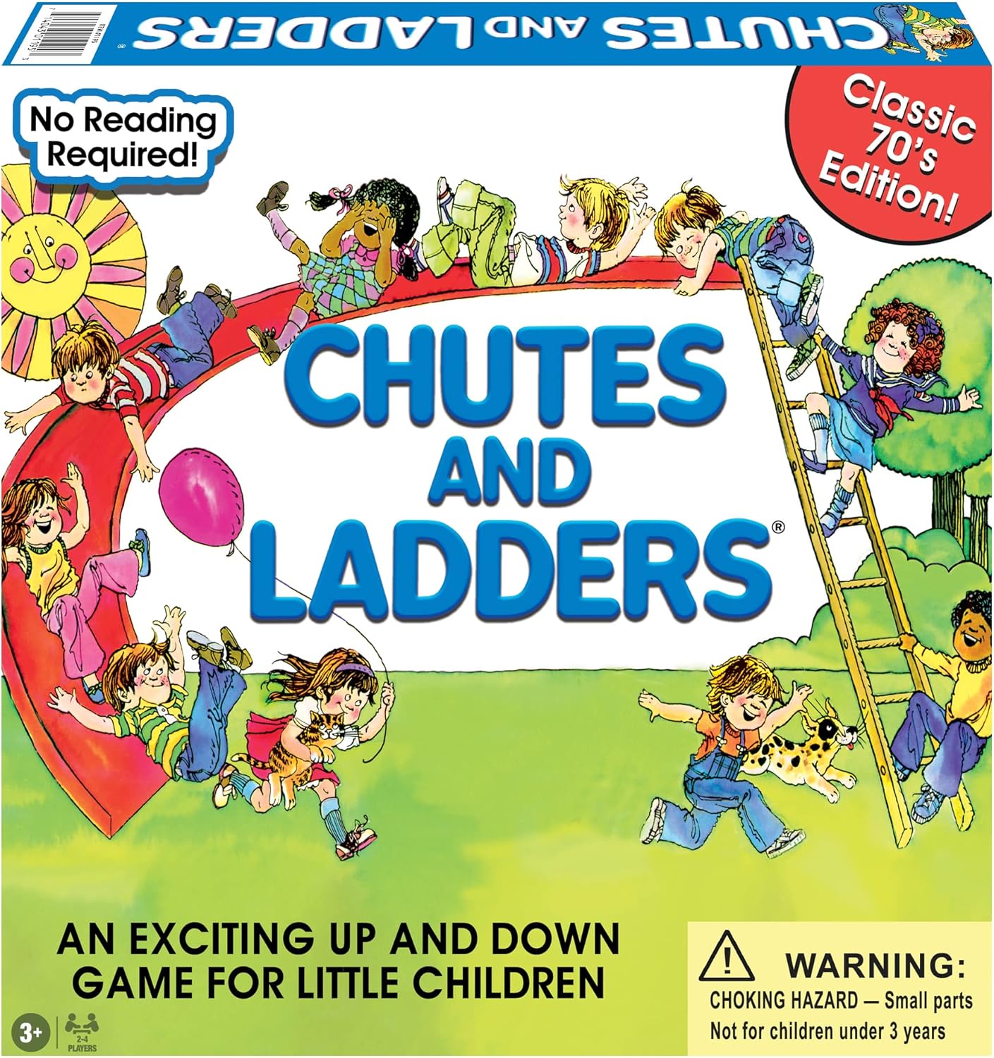 Game Chutes and Ladders Classic 70's Edition
