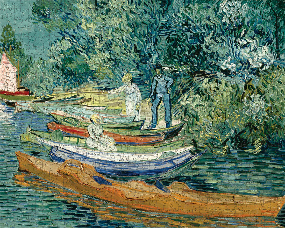 Puzzle 1000 Piece - Vincent Van Gogh - Bank of Oise at Auvers