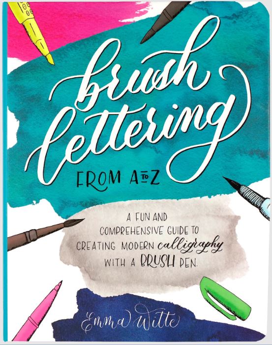 Art Center Artist's Book Brush Lettering From A To Z