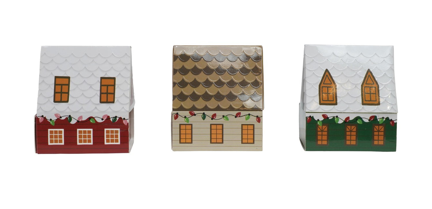 Holiday - Safety Matches in House Shaped Matchbox