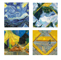 Art Origami 15cm x 15cm Van Gogh (2nd Edition) Butterflies