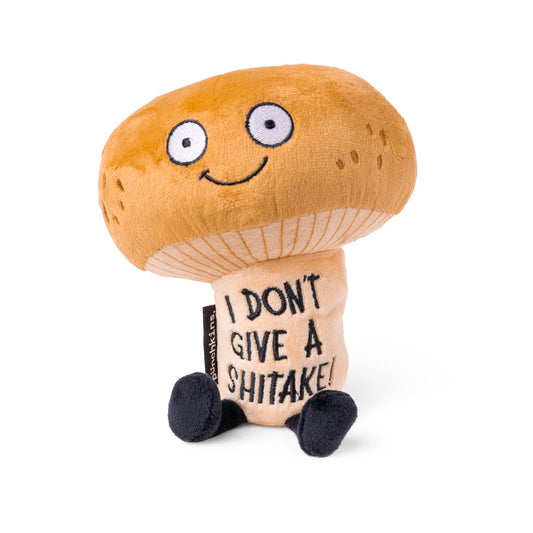 Plush Mushroom - I Don't Give a Shitake