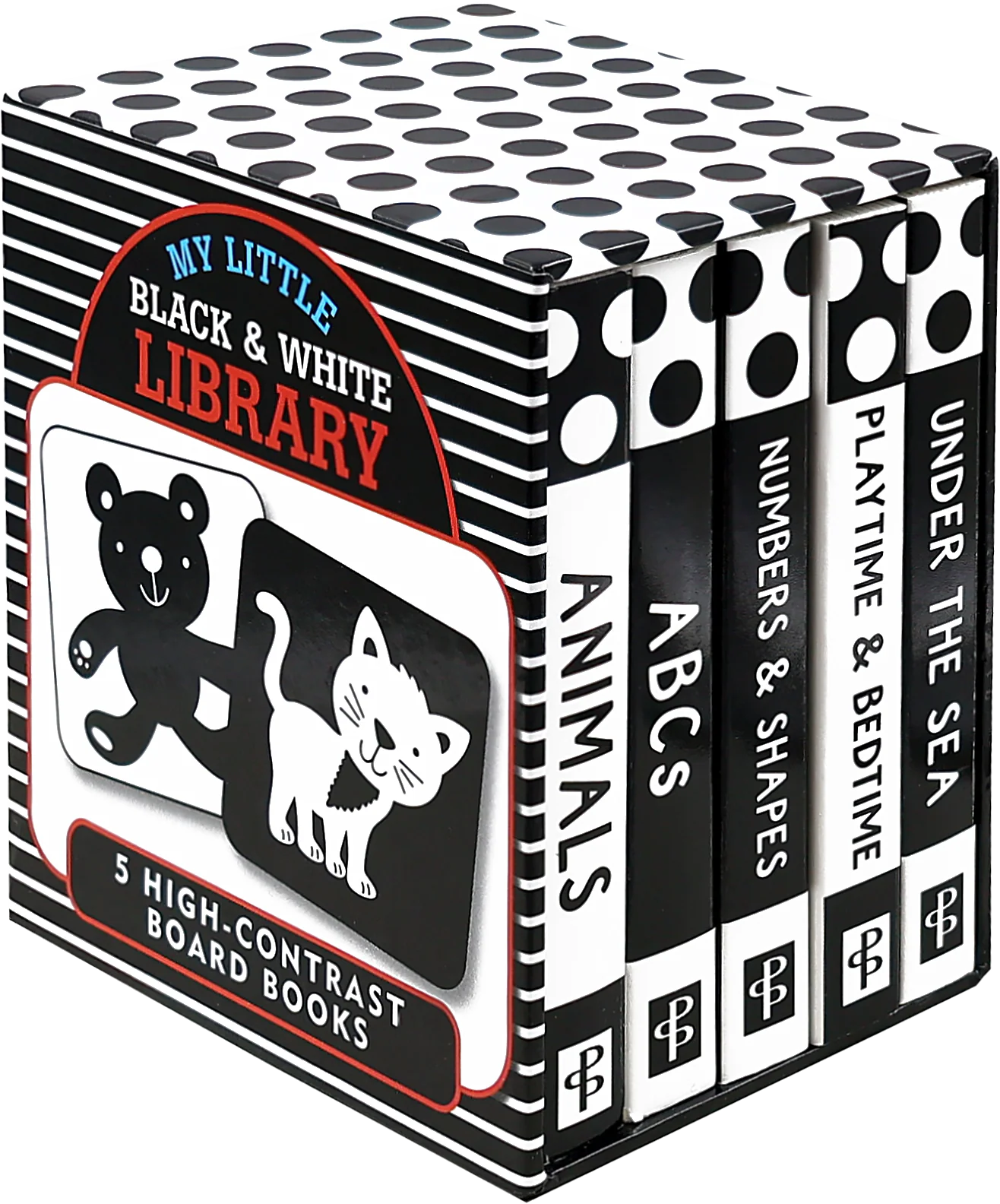 My Little Black & White Board Book Library