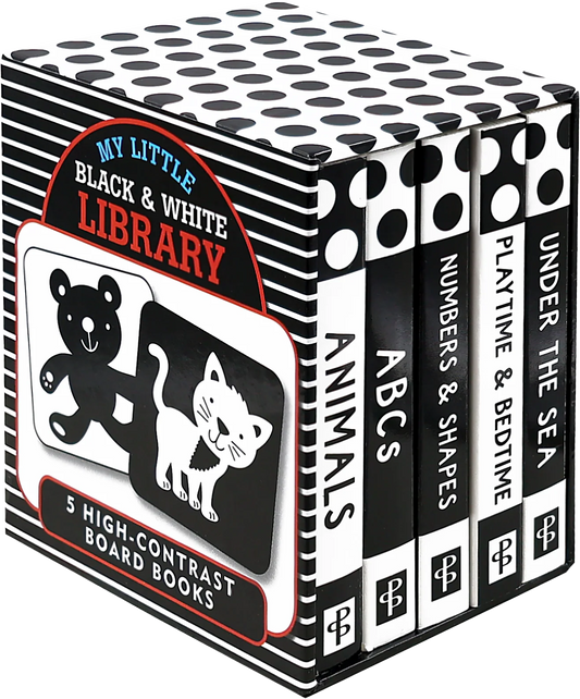 My Little Black & White Board Book Library