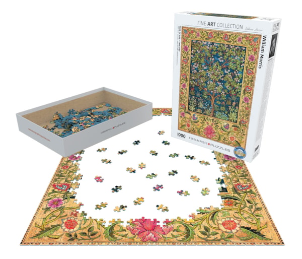 Eurographics Puzzle 1000 Piece Morris - Tree of Life - Tapestry