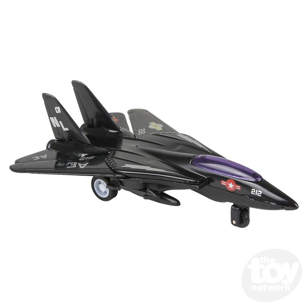 Diecast Pullback - Airplane - Fighter Jet F-14 - Tomcat - 4" - Sold Individually