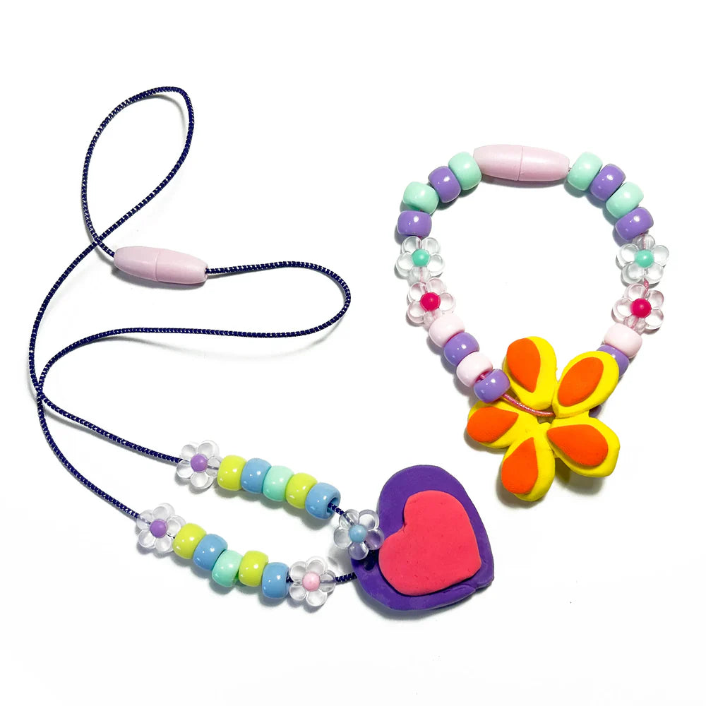 Creatibles Air Dry Clay Jewelry Kit Blissful Blooms