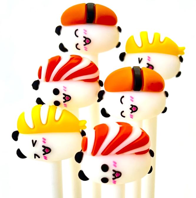 Gel Pen Sushi Panda Animals (Sold Individually)