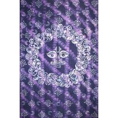 Tapestry Twin Size Celestial Batik Purple