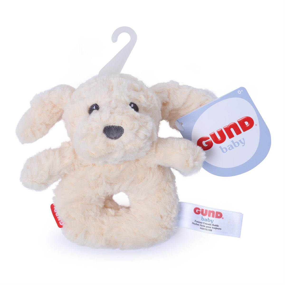 Plush Baby Ring Rattles Philbin or Mutsy (Sold Individually)