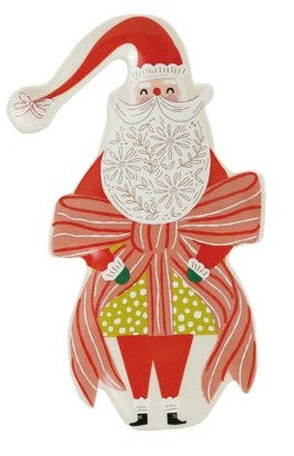 Holiday - Dish - Stoneware - Iconic Christmas Shaped - Approximately 8" Long