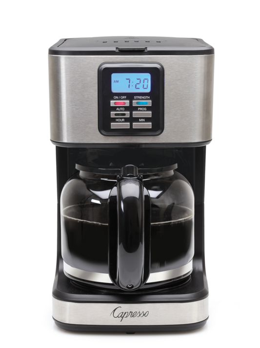 Electric Coffee Maker - Drip 12cup w/Glass Carafe