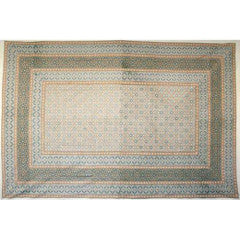 Tapestry Twin Size Moroccan Foulard Green