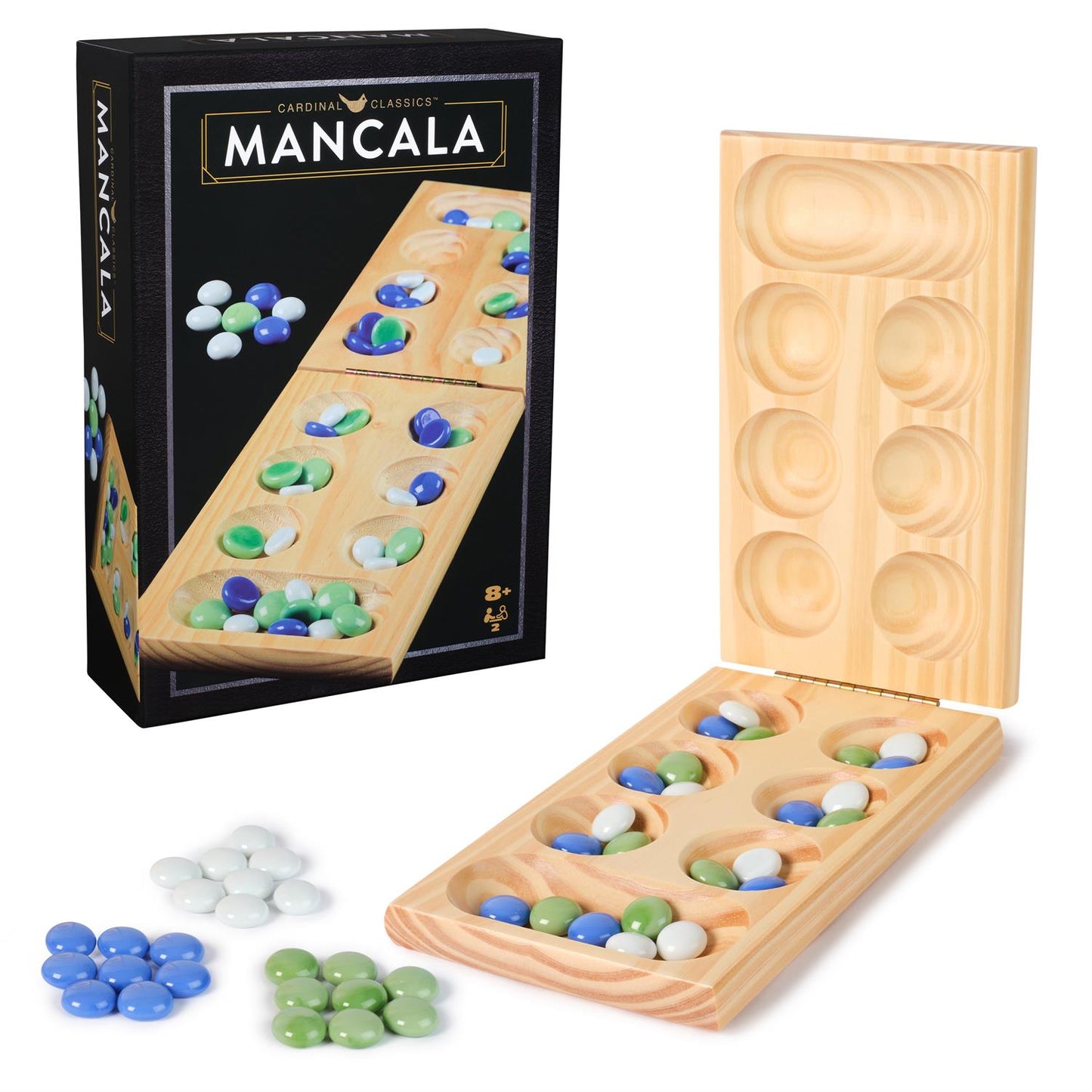 Game Cardinal Classics Mancala Folding Wood Board