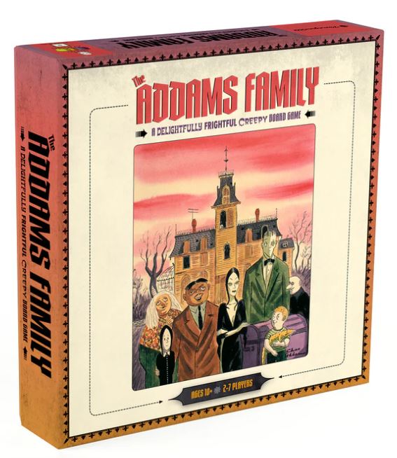 Game - Addams Family - A Delightfully Frightful Creepy Board Game