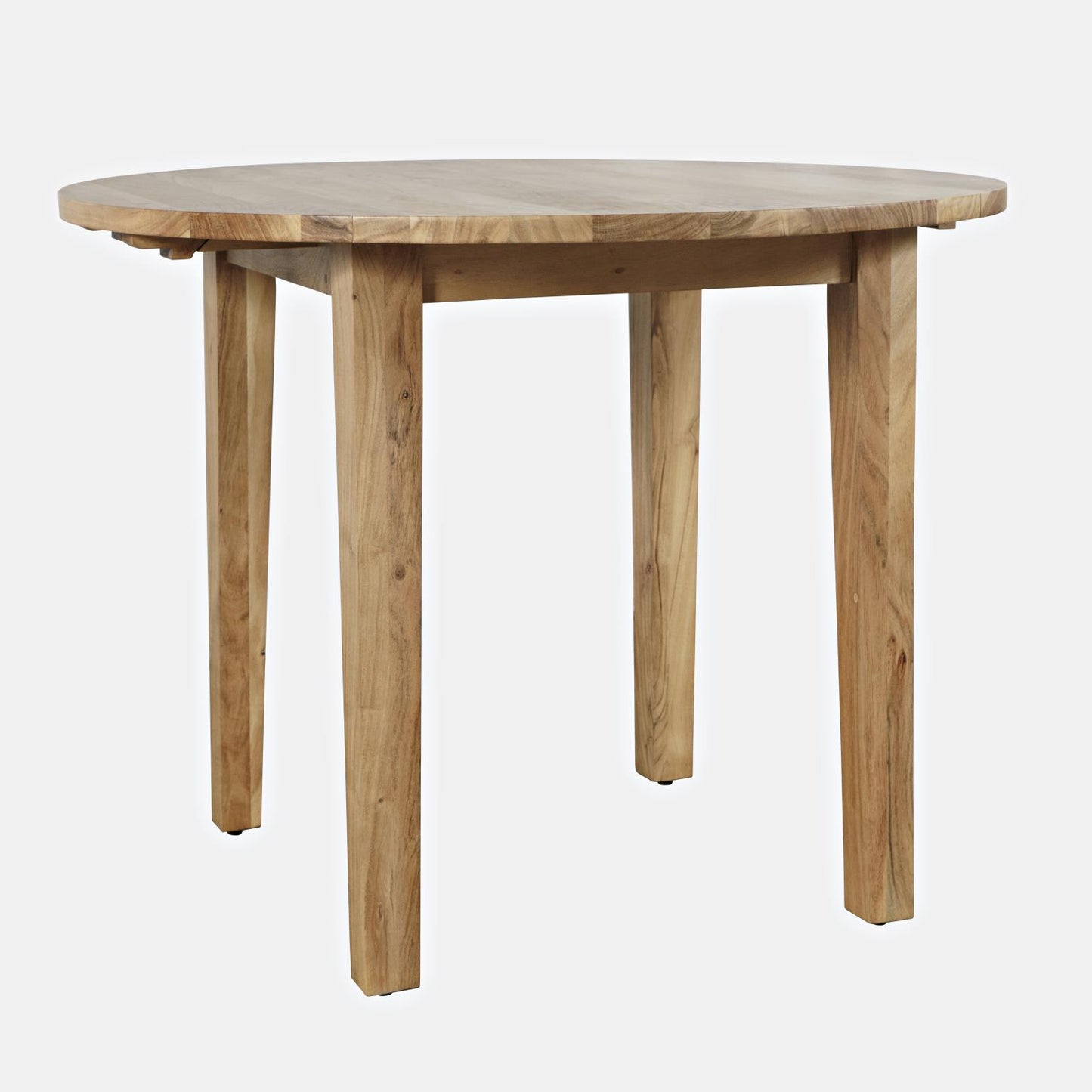 Urban Archive Colby Dining Table Round Drop Leaf Natural