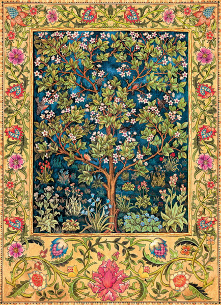 Eurographics Puzzle 1000 Piece Morris - Tree of Life - Tapestry