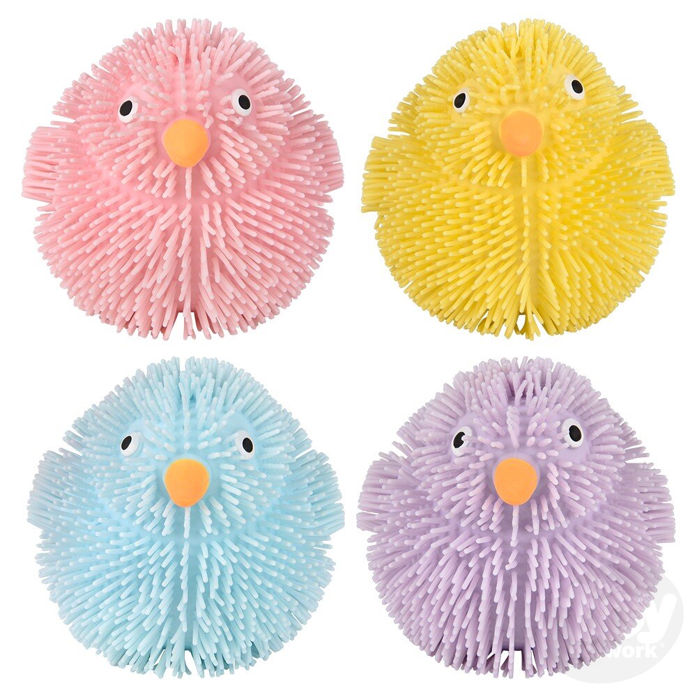 Easter Puffer Chick 3" (Sold Individually)