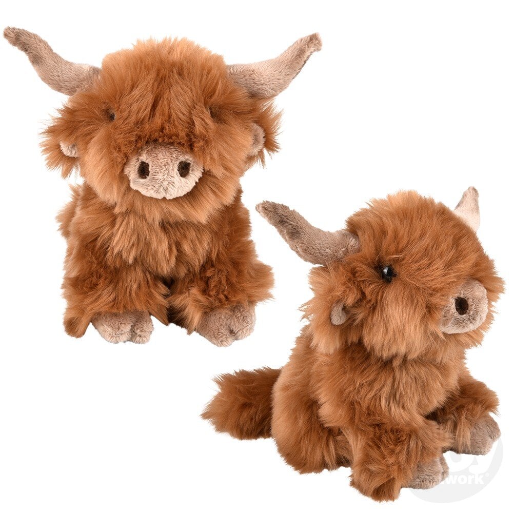 Plush Heirloom Buddy Highland Cow 7"