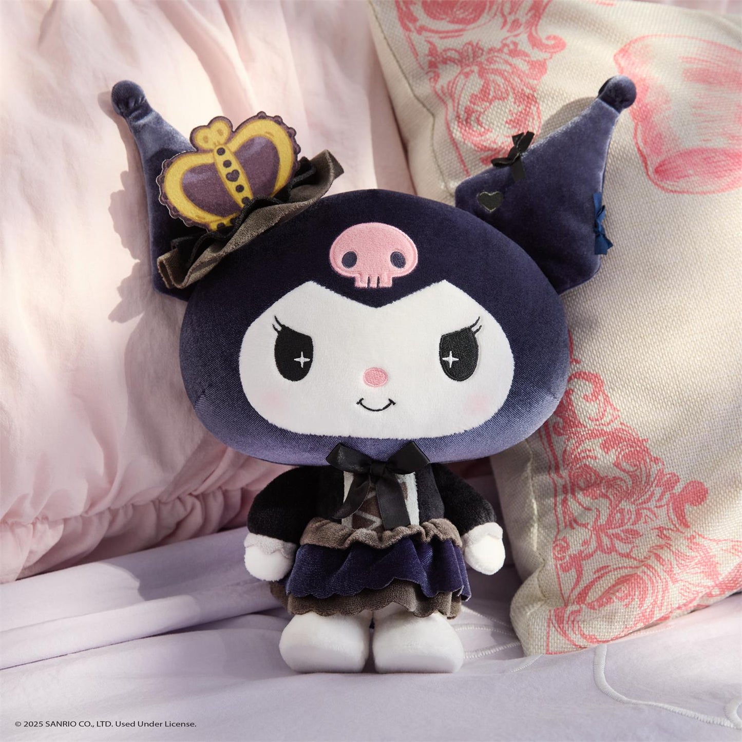 Plush Sanrio Hello Kitty Kuromi 20th Anniversary 9.5"