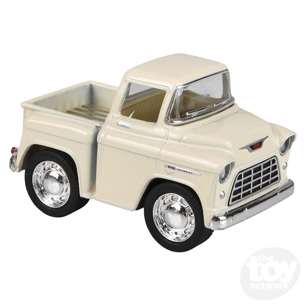 Diecast Pullback - Mini - Chevy Stepside Truck - 2" - Sold Individually