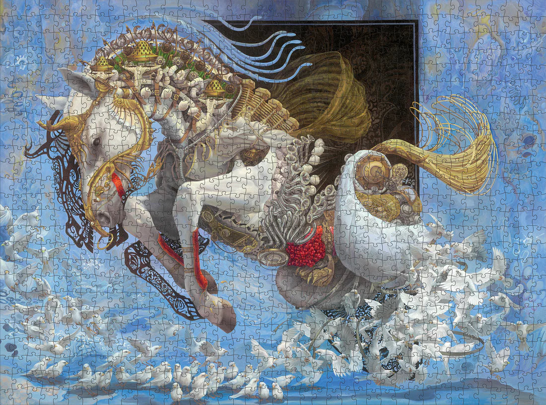 Puzzle 1000 Piece - Heidi Taillefer - Silkworm