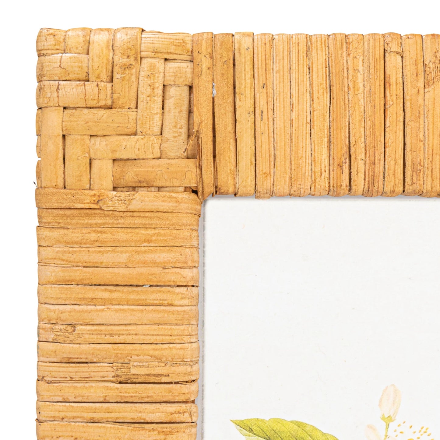Frame Woven Rattan Natural Holds 4"x 6"