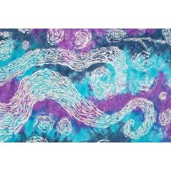 Tapestry Single Size Swirling Tie Dye Assorted Colors (Sold Individually)