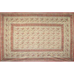 Tapestry Full Size Rajasthan Paisley Orange