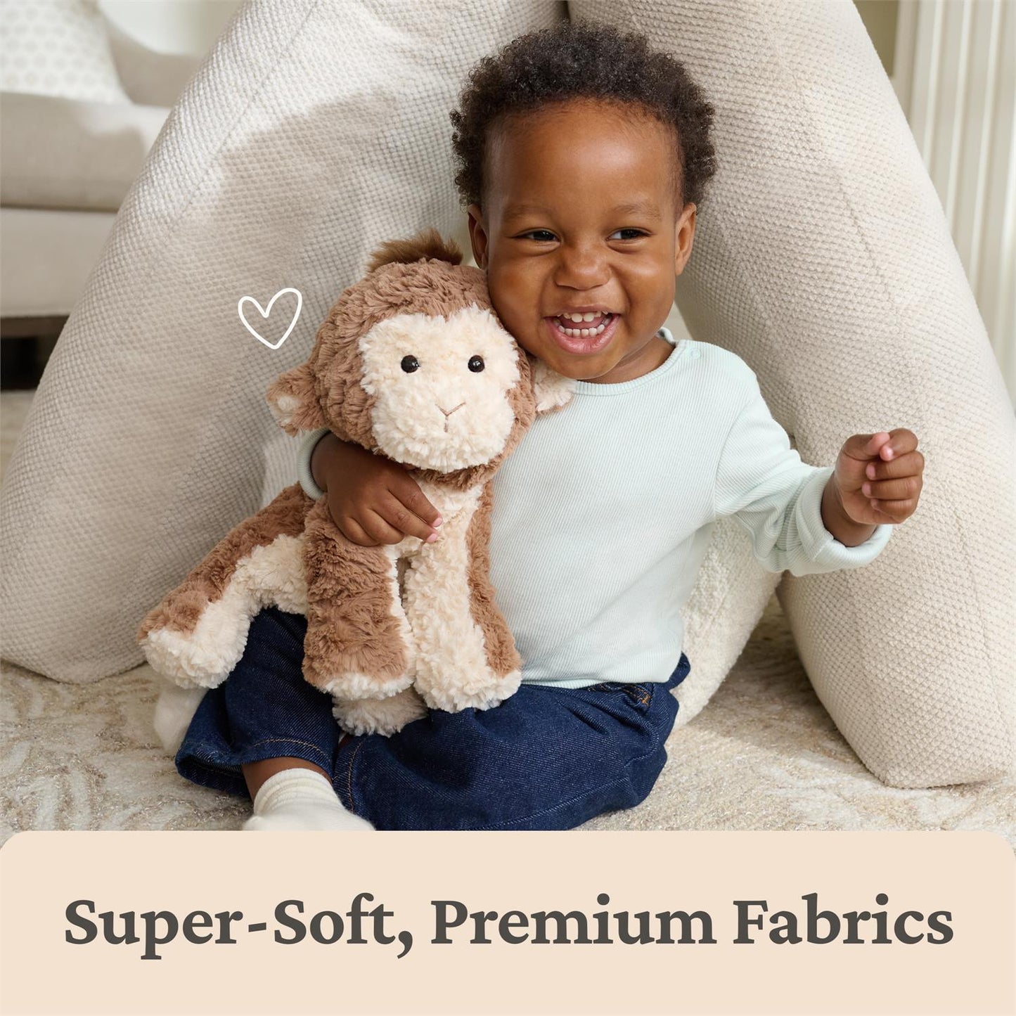 Plush Cozys Monkey 10"