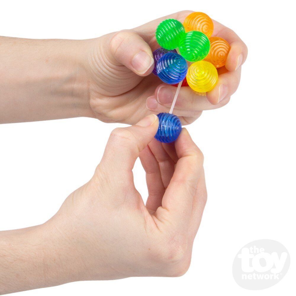 Fidget Ball Atomic Multiple Colors 2.25"