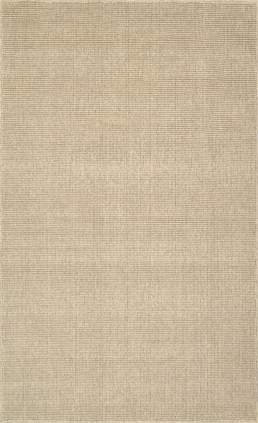 Monaco Popcorn Wool Oatmeal Rug 3'6"X5'6"