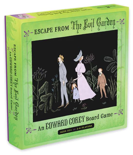 Game - Edward Gorey - Escape from The Evil Garden Board Game