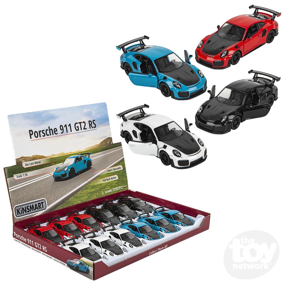 Diecast Pullback - Porsche 911 - GT2 RS - 5" - Sold Individually