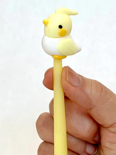 Gel Pen Bird Wiggle Cute (Sold Individually)
